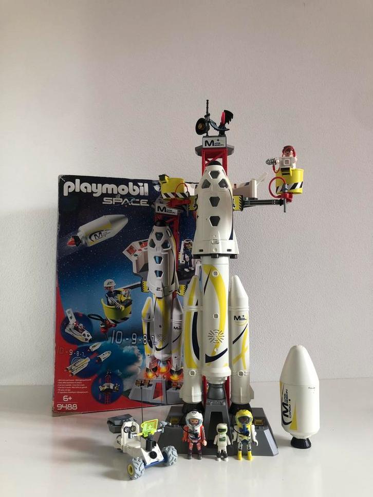 Playmobil ruimte set met licht en geluid, Kinderen en Baby's, Speelgoed | Duplo en Lego, Zo goed als nieuw, Ophalen of Verzenden