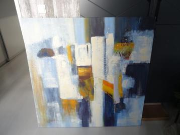 GROOT MODERN SCHILDERIJ - TRENDY + VOORDELIG  OP=OP beschikbaar voor biedingen