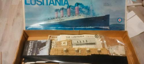 Lustiania 1/350 Entex compleet, Hobby en Vrije tijd, Modelbouw | Boten en Schepen, Gebruikt, 1:200 of kleiner, Overige merken