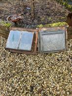 Antieke ijzeren dakramen met uitzetter, Ophalen, Gebruikt, Minder dan 80 cm, Minder dan 80 cm