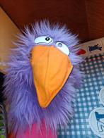 Paarse kraai handpop vogel met piepje Rekenhulp school, Ophalen of Verzenden, Nieuw, Konijn