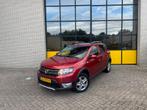 Dacia Sandero 0.9 TCe Stepway Lauréate, Auto's, Voorwielaandrijving, Stof, Gebruikt, Zwart
