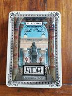 Bont Langwerpig blik in reliëf. G. Verdi. Aïda., Verzamelen, Blikken, Ophalen of Verzenden, Zo goed als nieuw, Overige, Overige merken