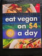 Boek Eat vegan on $4 a day, a plan for the budget cook, Boeken, Ophalen of Verzenden, Zo goed als nieuw, Ellen Jaffe Jones, Hoofdgerechten