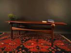 Exclusieve Vintage Midcentury Salontafel, Ophalen, Gebruikt, 100 tot 150 cm, .