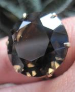 Gouden 18krt cocktail ring zeldzaam ca1950 gesigneerd NJ M18, Sieraden, Tassen en Uiterlijk, Antieke sieraden, Ophalen, Goud, Ring