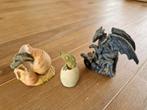 3 draakjes drakenbeeldje beeldje draak, Verzamelen, Beelden en Beeldjes, Ophalen of Verzenden, Zo goed als nieuw