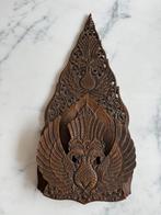 Antieke Indonesische brieven/kranten houder 62/25cm, Ophalen of Verzenden