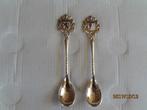 2 lepeltjes wapen noordwijk aan zee, Ophalen of Verzenden, Gebruikt