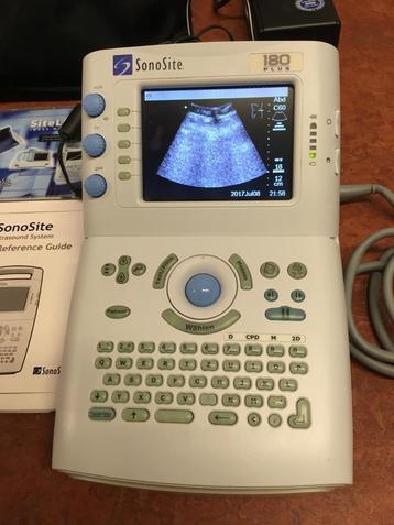 Complete echo set draagbaar Sonosite 180 plus in tas beschikbaar voor biedingen