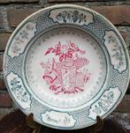 Wandbord. W & T ADAMS/KIM KI SOAH. Ca 1850/1900., Antiek en Kunst, Ophalen