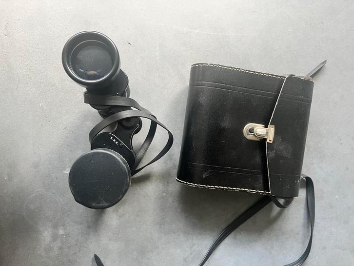 Vintage 8x40 Verrekijker met Tas, Audio, Tv en Foto, Optische apparatuur | Verrekijkers, Gebruikt, Porro (met knik), 8 tot 12x