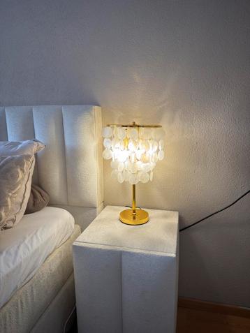 Gouden schelpen lampen tafellamp/nachtlamp  beschikbaar voor biedingen