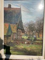 Gerard C. Krol - Pastel krijt 1945, Antiek en Kunst, Kunst | Schilderijen | Klassiek, Ophalen of Verzenden