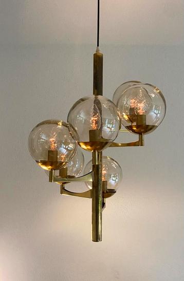 Vintage Sciolari hanglamp 70’s beschikbaar voor biedingen