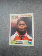 Panini sticker Euro 96 Engeland. Patrick Kluivert Nederland., Verzenden, Zo goed als nieuw, Sticker