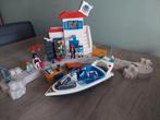 Playmobil havenpolitie, Ophalen, Gebruikt