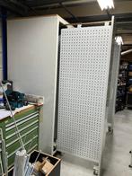 Gereedschapskast met verticale uitschuifwanden geperforeerd, Doe-het-zelf en Verbouw, Ophalen, Zo goed als nieuw