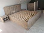 nieuw stevig steigerhout bed, Ophalen of Verzenden, 200 cm, Hout, Nieuw