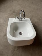 Wastafel met kraan, Doe-het-zelf en Verbouw, Sanitair, Ophalen, Gebruikt, Steen, Wastafel