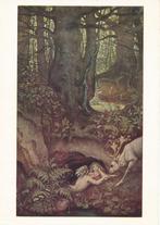 11 Mooie kunstkaarten van Moritz von Schwind, Verzamelen, Ophalen of Verzenden, 1940 tot 1960, Ongelopen, Sterren en Beroemdheden