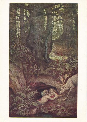 11 Mooie kunstkaarten van Moritz von Schwind beschikbaar voor biedingen