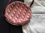Vintage Christian Dior Rond Tasje Jaren 80, Ophalen, Gebruikt, Rood, Schoudertasje