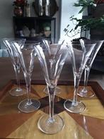 6 glazen Luigi Bormioli Italië., Ophalen of Verzenden, Zo goed als nieuw, Bierglas