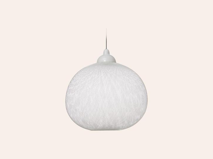 Moooi Non Random Light wit bij TheReSales, Huis en Inrichting, Lampen | Hanglampen, Zo goed als nieuw, 50 tot 75 cm, Kunststof