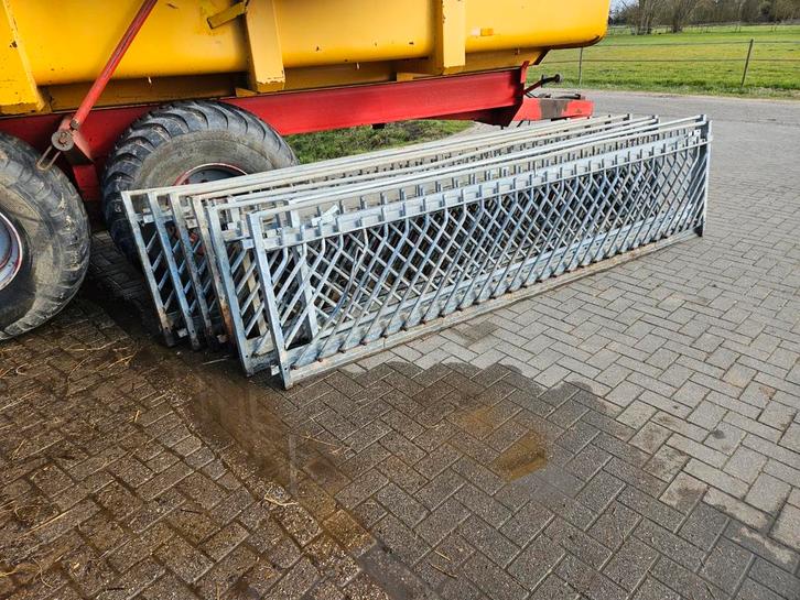 Zelfsluitende voerhekken met klapgoot, Dieren en Toebehoren, Schapen, Geiten en Varkens, Geit, Mannelijk
