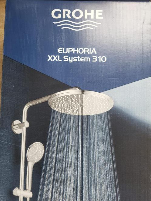 GROHE Euphoria XXL/310 Regendoucheset - Brushed Graphite, Doe-het-zelf en Verbouw, Sanitair, Nieuw, Douche, Chroom, Ophalen of Verzenden