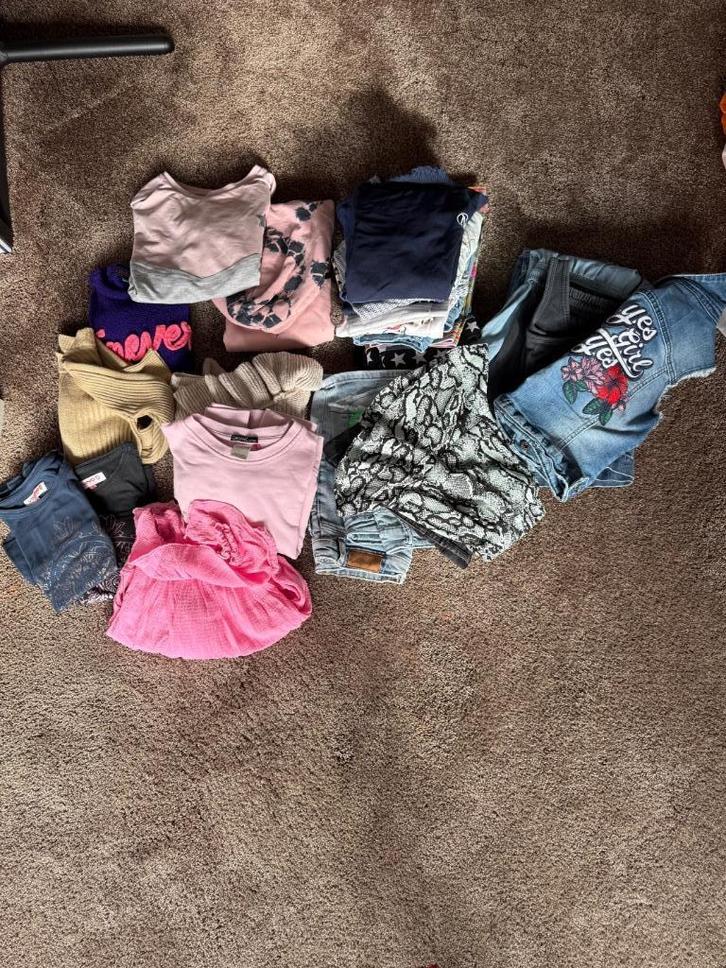 Merkkleding voor meisje maat 128, Kinderen en Baby's, Kinderkleding | Kinder-kledingpakketten, Gebruikt, Maat 128, Ophalen