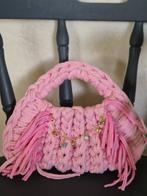 Handmade Trendy Crochet Bag, Ophalen of Verzenden, Nieuw, Roze, Handtas