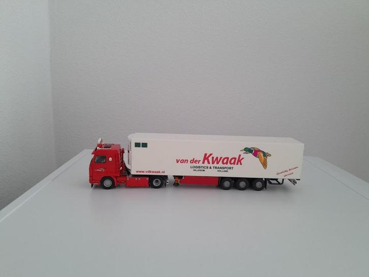 Scania streamline van der Kwaak Transport met koeltrailer ., Hobby en Vrije tijd, Modelauto's | 1:50, Nieuw, Bus of Vrachtwagen