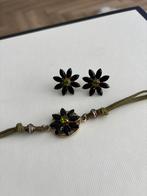 Godly jewels setje, Sieraden, Tassen en Uiterlijk, Ophalen of Verzenden, Zo goed als nieuw, Zwart