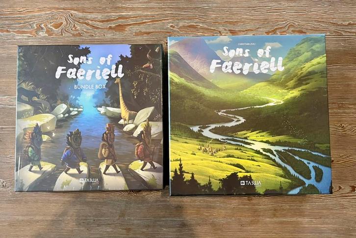 Sons of Faeriell Kickstarter edition, Hobby en Vrije tijd, Gezelschapsspellen | Bordspellen, Vijf spelers of meer, Ophalen of Verzenden