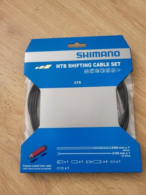 Shimano XTR shifting kabelset, Fietsen en Brommers, Fietsonderdelen, Nieuw, Mountainbike, Derailleur of Ketting, Ophalen of Verzenden