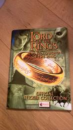 Sticker album lord of the rings fellowship of the ring, Ophalen of Verzenden, Gebruikt, Boek of Poster