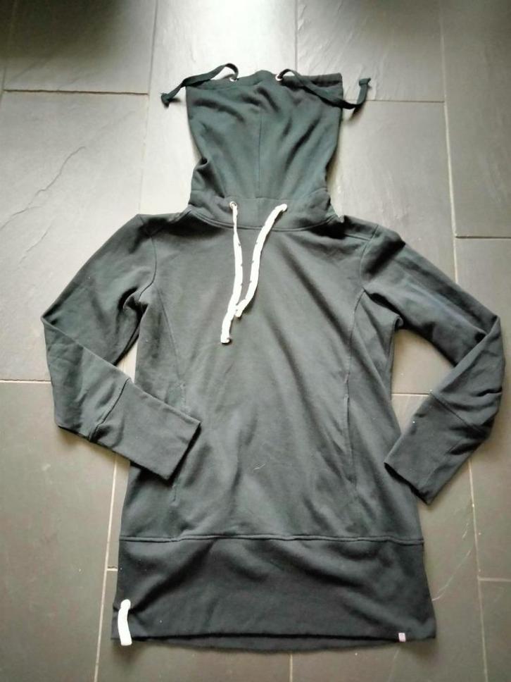 MOOIE zwarte trui met col merk NIELSSON, Kleding | Dames, Truien en Vesten, Zo goed als nieuw, Maat 42/44 (L), Zwart, Ophalen of Verzenden