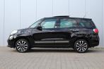 Fiat 500 L Living 0.9 TwinAir Lounge 7persoons | Panoramadak, Stof, Gebruikt, 7 stoelen, Zwart