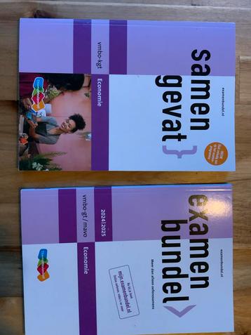 Examenbundel Economie VMBO 2025 (2 delen) beschikbaar voor biedingen