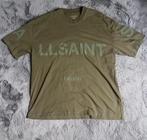 AllSaints T-shirt Legergroen - Nieuwstaat - Maat L, Verzenden, Nieuw, Maat 52/54 (L), Groen