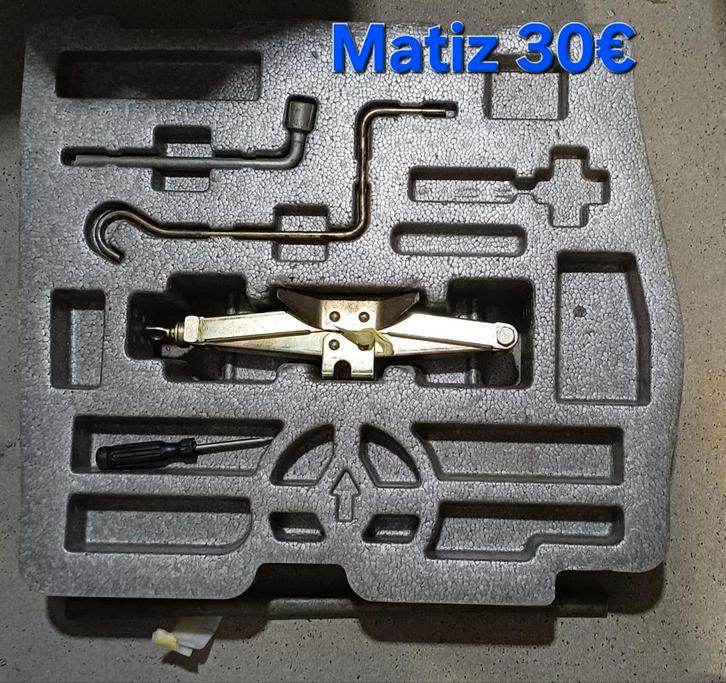 Matiz Krik & Gereedschap Set, Auto-onderdelen, Klein materiaal, Chevrolet, Gebruikt, Ophalen