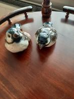 Twee vintage porseleinen vogeltjes, Ophalen of Verzenden, Gebruikt