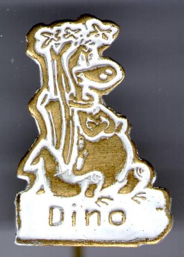 Dino Flinstones wit op koper TV/strip speldjes( R_139 ) beschikbaar voor biedingen