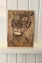 Tijger Kunstkaart A4 - Henri Verstijnen, Huis en Inrichting, Minder dan 50 cm, Oorspronkelijke maker, Wandkunstkaarten.nl, Ophalen of Verzenden