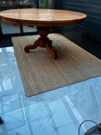 Ronde Teakhout Eettafel  Ø150 cm, Huis en Inrichting, Tafels | Eettafels, Ophalen, 100 tot 150 cm, 200 cm of meer, Zo goed als nieuw