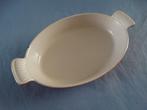 Le Creuset ovenschaal gietijzer ovaal 28 cm, Ophalen of Verzenden, Gebruikt, Gietijzer, Koekenpan of Braadpan