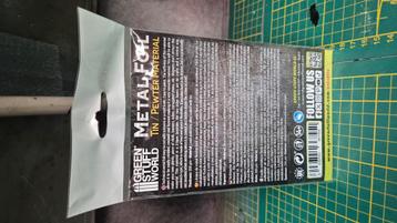Green stuff world metal foil nieuw beschikbaar voor biedingen