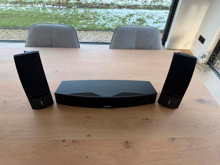 2x Bose 161 serie luidsprekers & VCS 10 center speaker, Audio, Tv en Foto, Luidsprekers, Zo goed als nieuw, Surroundset zonder subwoofer